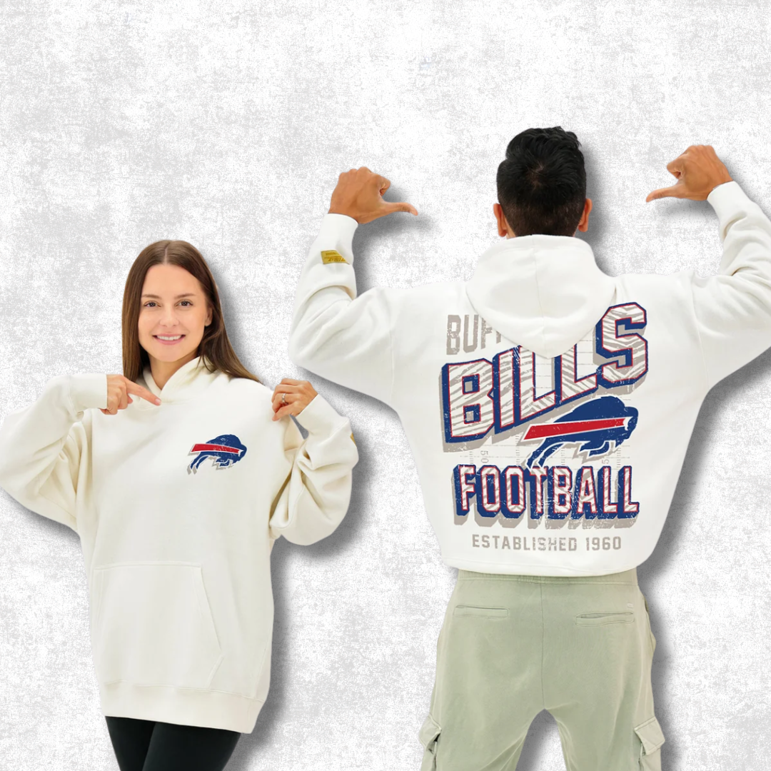 Zubaz UNISEX 90s Vintage First Down Hoodie