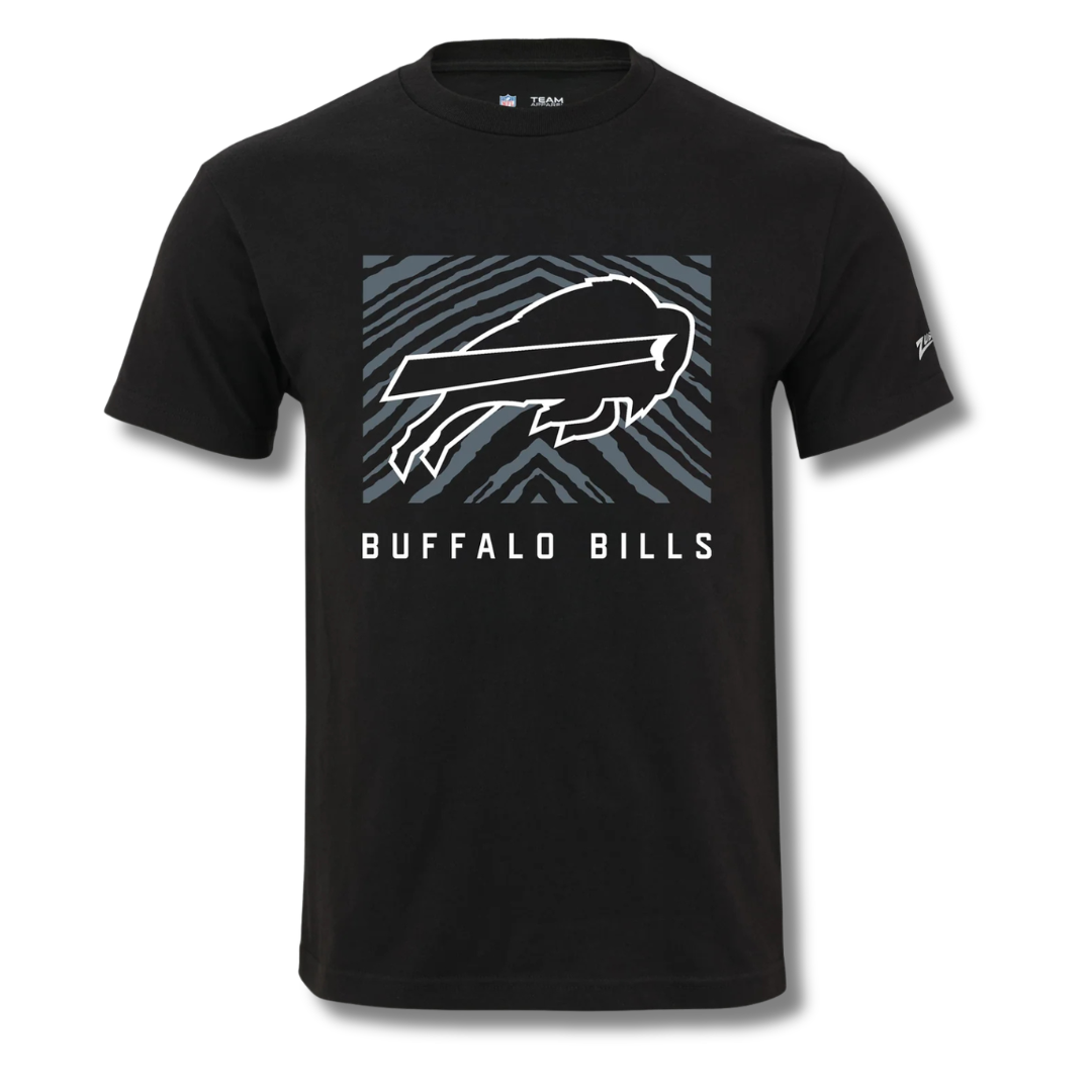 Buffalo Bills Zubaz Unisex Cotton Heavyweight Short Sleeve T-Shirt Black