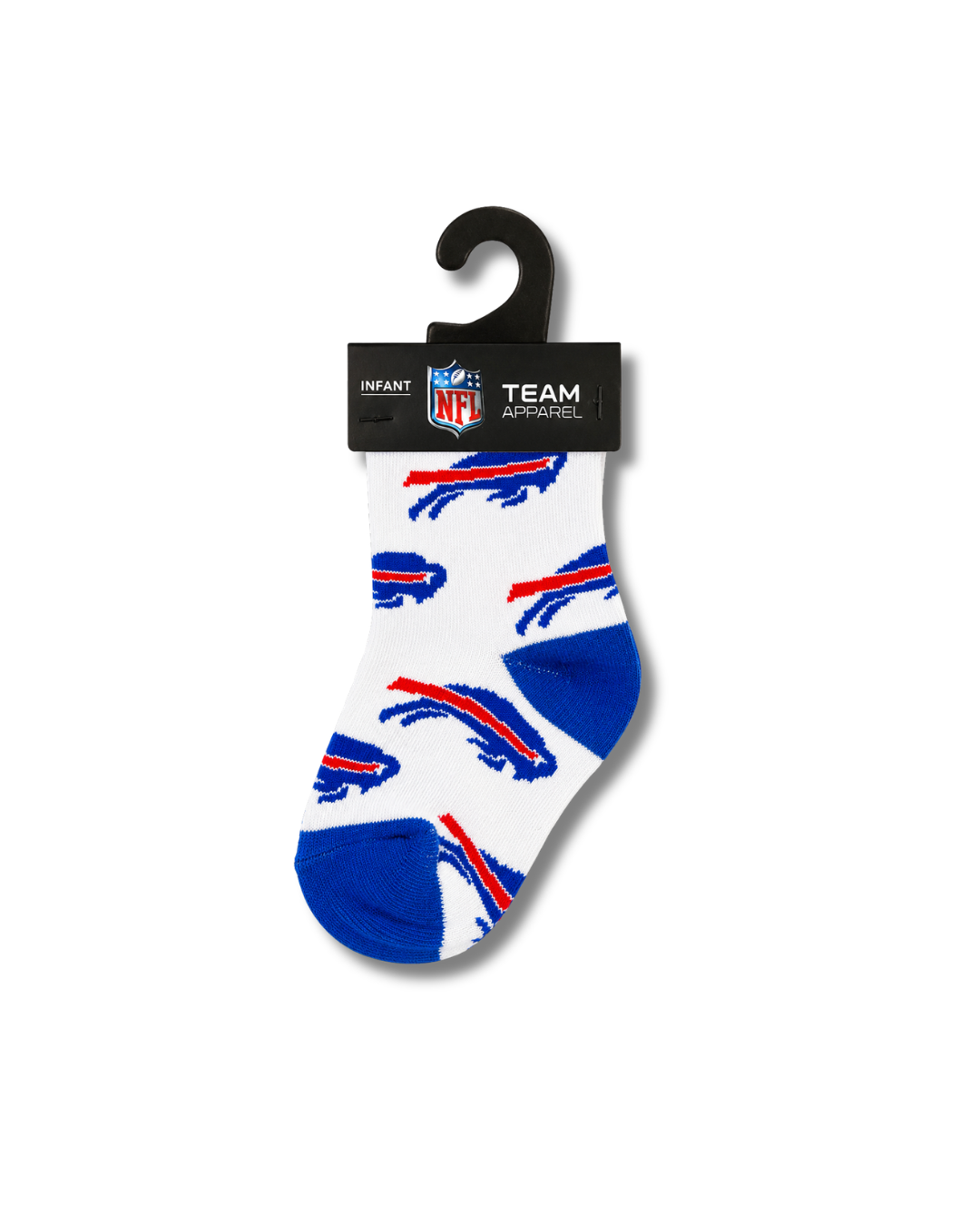 Buffalo Bills Infant All Over Logo Quarter Socks