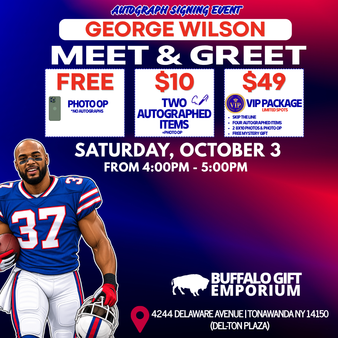 GEORGE WILSON MEET and GREET + AUTOGRAPH SIGNING
