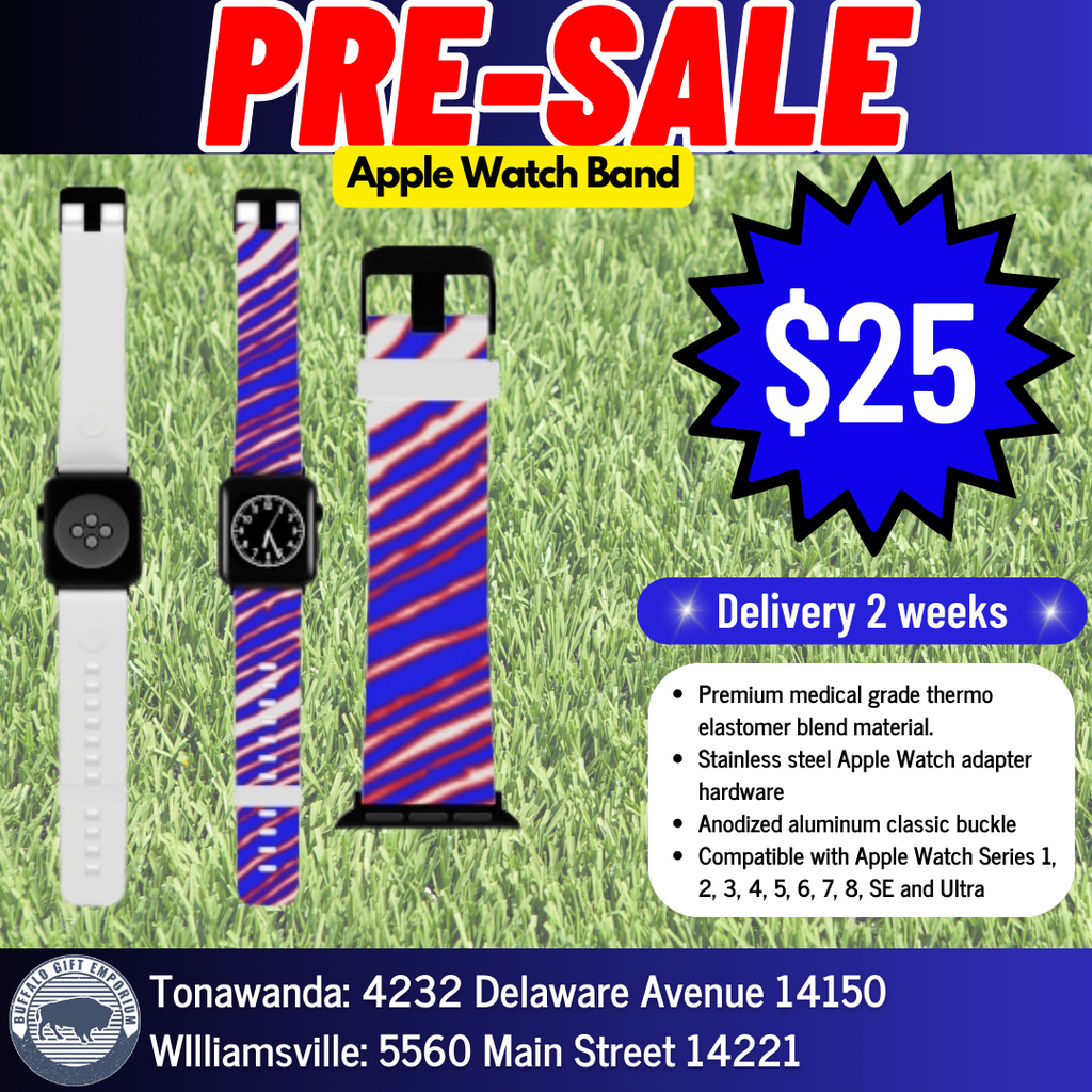 Buffalo Print Apple Watch Band
