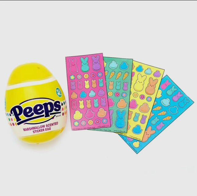 Peeps Sticker Egg