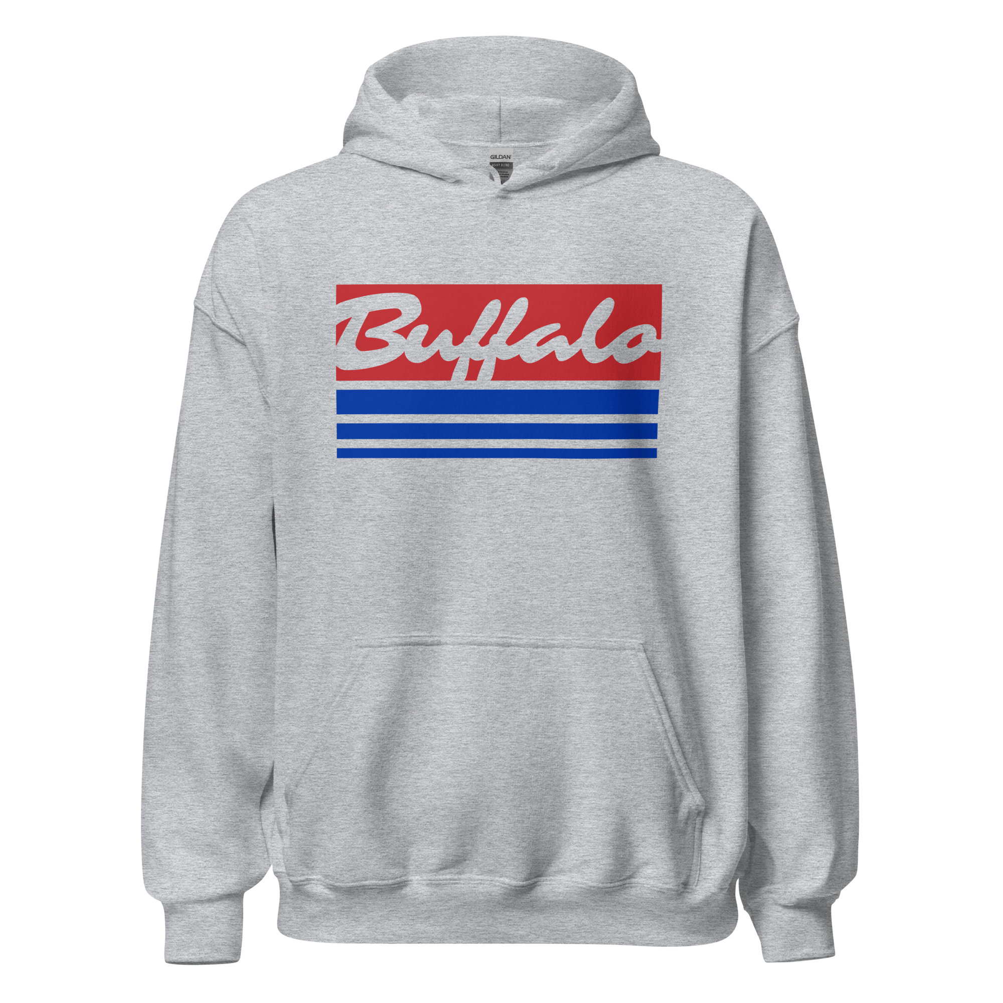 Red, White and Buffalo Hoodie