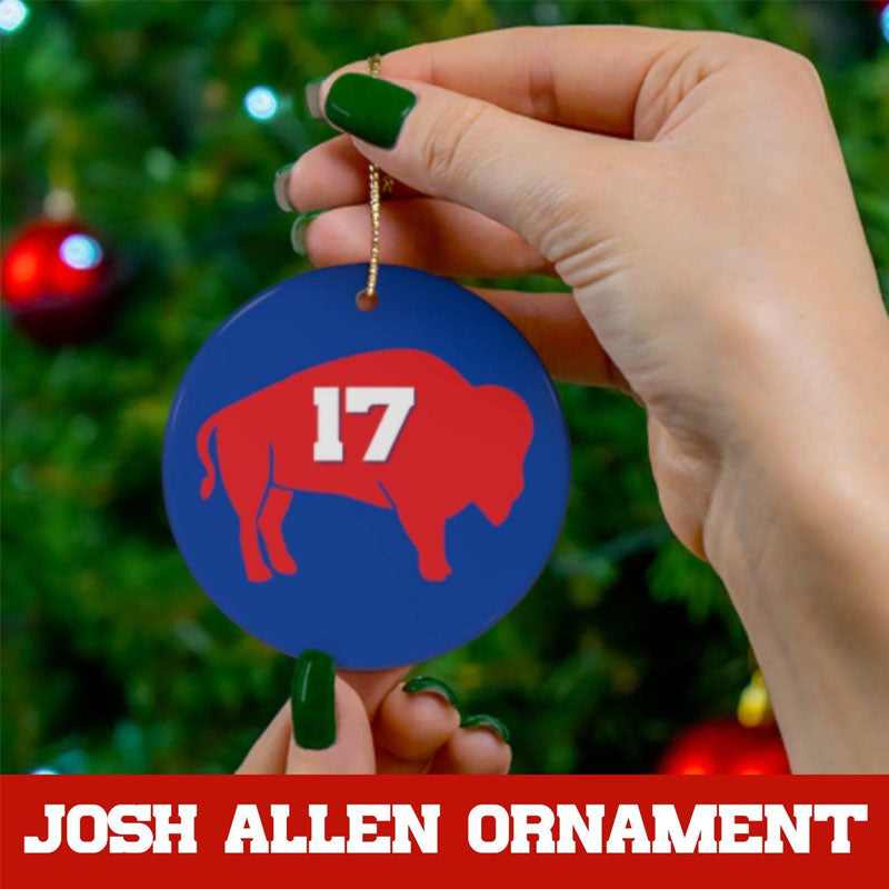 Josh Allen Ornament