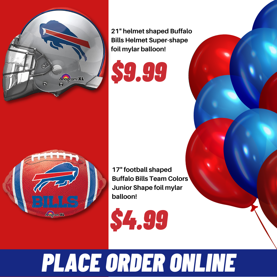 Buffalo Bills Balloons | Buffalo Gift Emporium