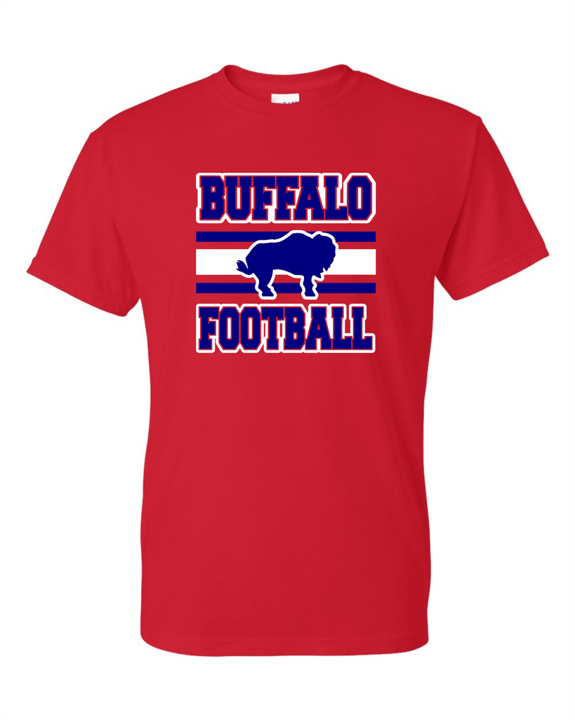 Buffalo Football Stripe Tee
